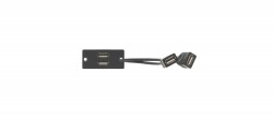 KRAMER WU-2AA Wall Plate insert - 2 x USB 2.0 (A/A)