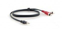 KRAMER C-A35M/2RAM-3 3.5mm Stereo Audio to two RCA (Male - M
