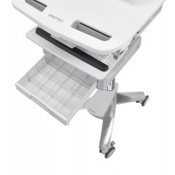 Ergotron SV44-1212-B StyleView Cart with LCD Arm, LiFe Power