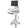 Ergotron SV44-1262-2 StyleView Cart with LCD Arm, LiFe Power