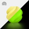 Bambu PLA Glow - Glow Yellow-with Bambu Reusable Spool BAM-A