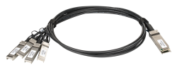 D-LINK DEM-CB100QXS-4XS 40G QSFP+ to 4-port 10G SFP+ Direct 