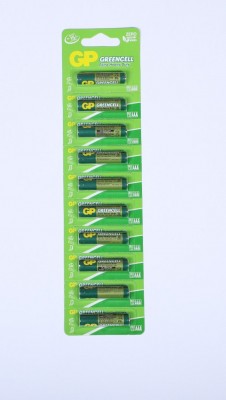 GP GPPCC24UC318 Greencell 6 AAA (Card of 6)