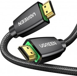 UGREEN HD132-50217 HDMI 2.0 Zinc Alloy Optical Fibre cable, 