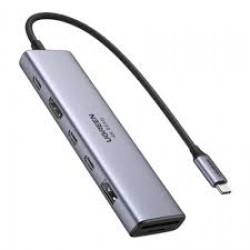 UGREEN 15214 7-in-1 USB C with 4K HDMI, 5Gbps USB-C & 2*USB 