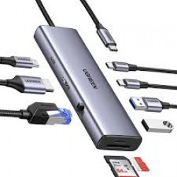 UGREEN CM498-15375 9in1 Adapter Splitter USB HUB Thunderbolt