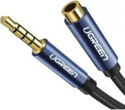 UGREEN AV118-40674 1.5m 3.5mm Male to Female extension braid