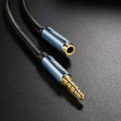 UGREEN AV118-40675 2m 3.5mm Male to Female extension braid (