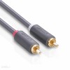 UGREEN AV104-10520 2RCA Male to 2RCA Male Cable 5m (Black)