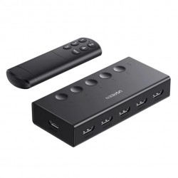 UGREEN CM200-50744 HDMI/USB Switch Box 2 In 1 Out KVM Switch