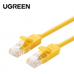 UGREEN 15860 2m CAT 6 UTP Cable Round type, 26AWG - Yellow