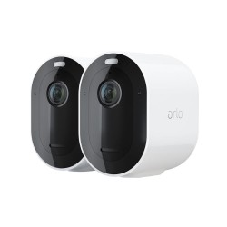 Arlo Pro 5 2K Spotlight Wire-Free Camera, 2 Pack with Smarth