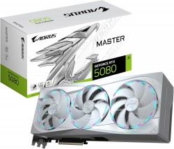 Gigabyte GeForce RTX 5080 AORUS MASTER ICE 16G (GV-N5080AORU