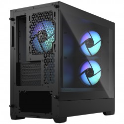 Fractal FD-C-POR1M-06  Pop Mini Air RGB Black TG Clear Tint