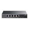 TP-LINK TL-SG1005P-PD  5-Port Gigabit Desktop Switch with 1-