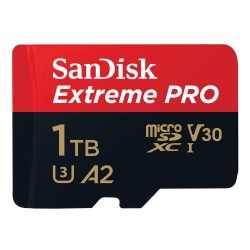 SanDisk Extreme Pro microSDXC, SQXCD 1TB, V30, U3, C10, A2,