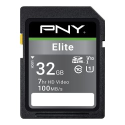 PNY Micro SD Elite U1 32GB (Class 10, U1, UHS-I, R- up to 10