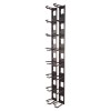 APC AR8442 Vertical Cable Organizer, 8 Cable Rings, Zero U